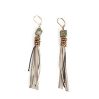 Long Tassel Drop Earrings