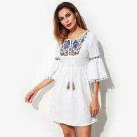 Pom Rainbow,dress,[product_vender],Mindful Bohemian