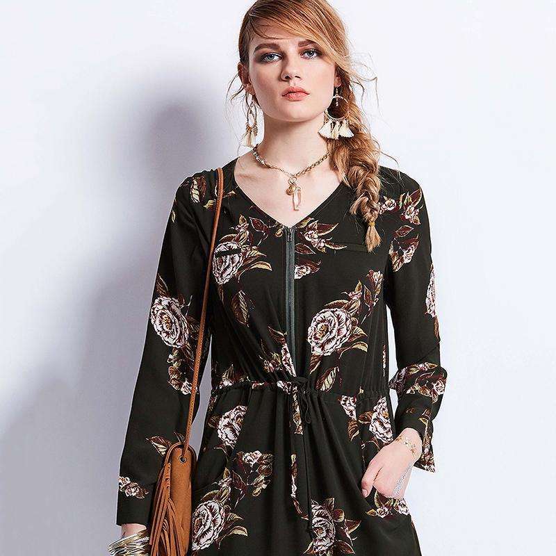 Field of Roses Maxi -  Free People - Bohochic - Music Festival