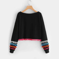 Pom Pom Sweatshirt,winter,[product_vender],Mindful Bohemian