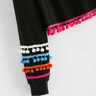 Pom Pom Sweatshirt,winter,[product_vender],Mindful Bohemian