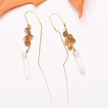 Quartz Crystal Earrings,earrings,[product_vender],Mindful Bohemian