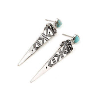 Burning Man Earrings -  Free People - Bohochic - Music Festival