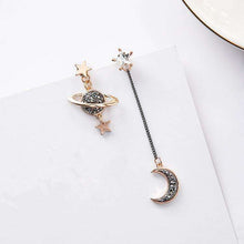 Moon, Stars celestial earrings,accessories,[product_vender],Mindful Bohemian