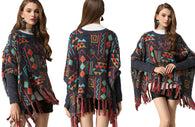 Knitted Ethnic Pullover