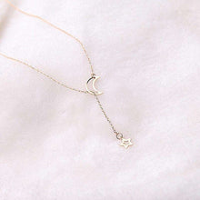 Moon Star Chain Necklace,accessories,[product_vender],Mindful Bohemian