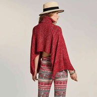 Cherry Turtleneck Top -  Free People - Bohochic - Music Festival