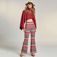 Cherry Turtleneck Top -  Free People - Bohochic - Music Festival