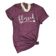 Blessed Graphic Tee -  Free People - Bohochic - Music Festival