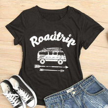 VW Bus Roadtrip Tshirt,top,Mindful Bohemian,Mindful Bohemian