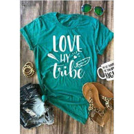 Love My Tribe TShirt,top,[product_vender],Mindful Bohemian