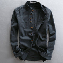 Men's Casual Buttoned Long Sleeves