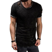 Men's Slub Ripped Shirt