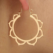 Mandala Chakra Hoop Earringsearrings