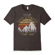 Mens Not All Who Wander Are Lost TShirt,mens,[product_vender],Mindful Bohemian