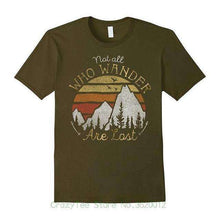 Mens Not All Who Wander Are Lost TShirt,mens,Mindful Bohemian,Mindful Bohemian