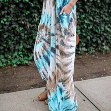 Tye Dye Hippie Chic Long Dressdress