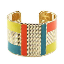 Color Block Cuff Bangleaccessories