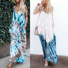 Tye Dye Hippie Chic Long Dressdress