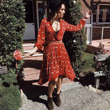Vintage Floral Midi Dressdress