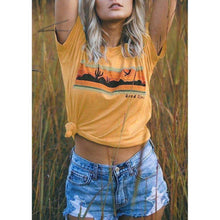 Good Times Sunset in the Desert Tee -  Free People - Bohochic - Music Festival