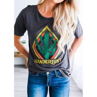 Cactus Wanderlust Topshirt