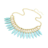 Bohemian Tassels Fringe Drop Statement Necklaceaccessories