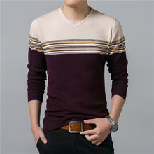Knitted Stripes Pullover