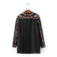 Floral Embroidered Free People Topblouse