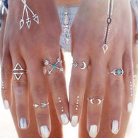 Moonchild ring set - Mindful Bohemian