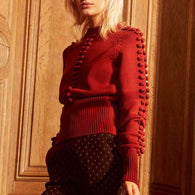 Pom Pom Winter Pulloversweater