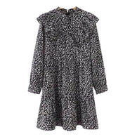 Ruffled Leopard Vintage Mini