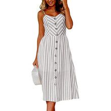 Casual Buttoned Sundress
