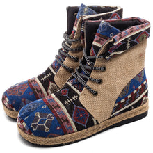 Gypsy Lace Up Ankle Boots