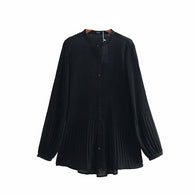 Elegant Pleated Blouse