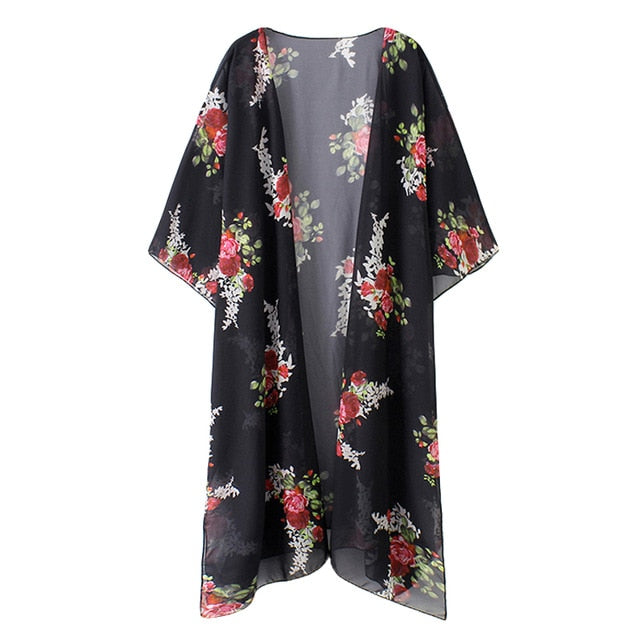 Plus Size Bohemian Kimono